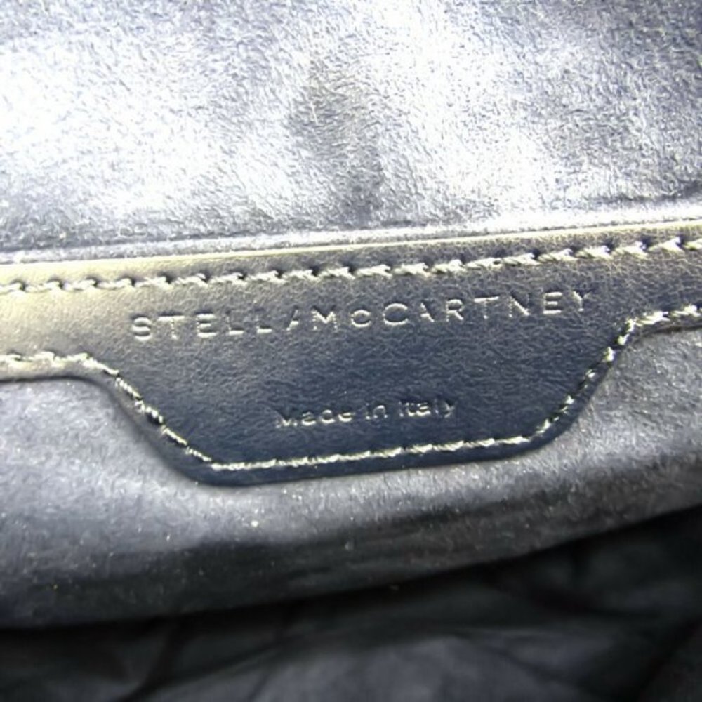 Authentic Stella McCartney Stella Star Leather, Denim Backpack - Picture 8 of 8